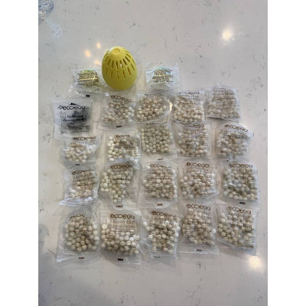 Ecoegg Laundry Egg UNSCENTED 1080 Loads W/ DETOX TABLETS LAUNDRY  System